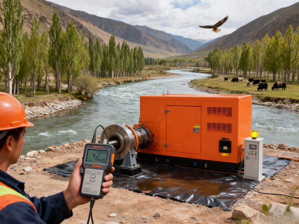 How quickly can generator bearing failure lead to total breakdown?